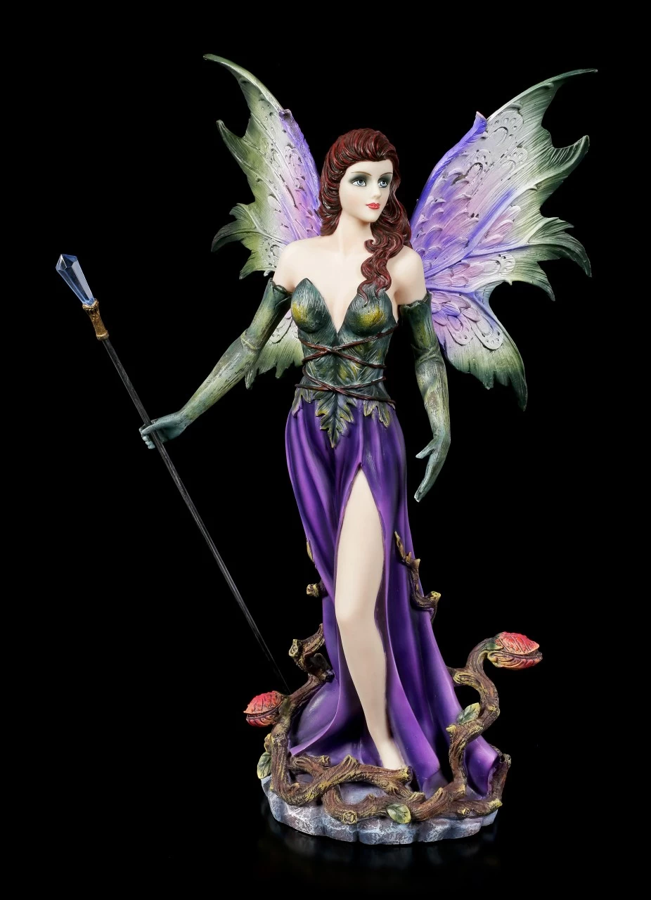 Elfen Figur - Caro Mit Zauberstab 1 Elfen Figur - Caro Mit Zauberstab