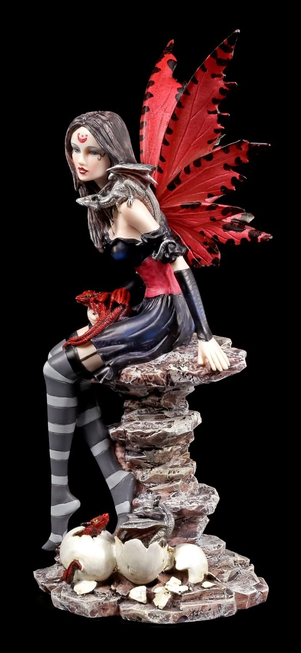 Elfen Figur Mit Drachen Jungen - Natascha 3 Elfen Figur Mit Drachen Jungen - Natascha – Bild 3