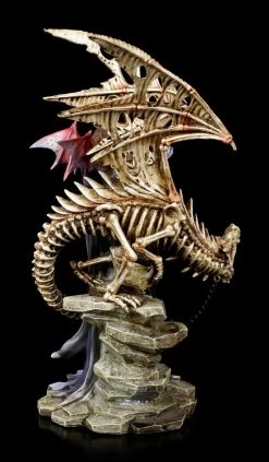 Dark Angel Figur - Larua Mit Skelett Drache -Modell Und Figurengeschäft Elfen Figur Larua Mit Skelett Drache 3 1280x1280