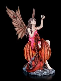 Elfen Figur - Salima Mit Rotem Drachen -Modell Und Figurengeschäft Elfen Figur Liasanya Mit Rotem Drachen 3 1280x1280