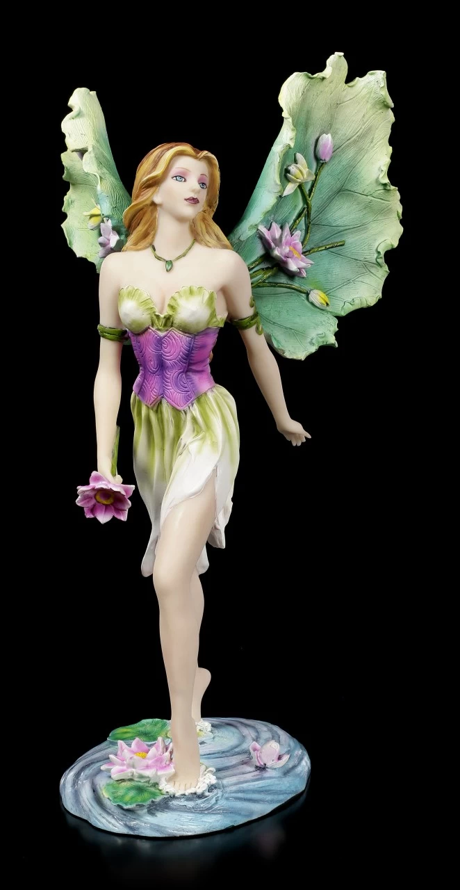 Elfen Figur - Lotus Läuft Auf Wasser 2 Elfen Figur - Lotus Läuft Auf Wasser – Bild 2