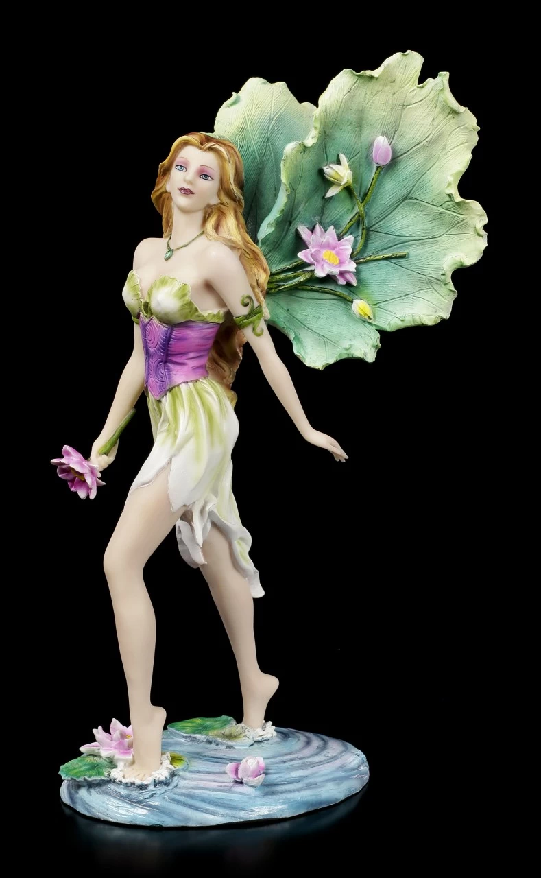 Elfen Figur - Lotus Läuft Auf Wasser 1 Elfen Figur - Lotus Läuft Auf Wasser
