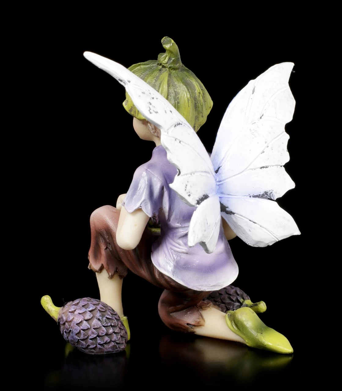 Elfen Figur - Junge Sammelt Früchte 4 Elfen Figur - Junge Sammelt Früchte – Bild 4