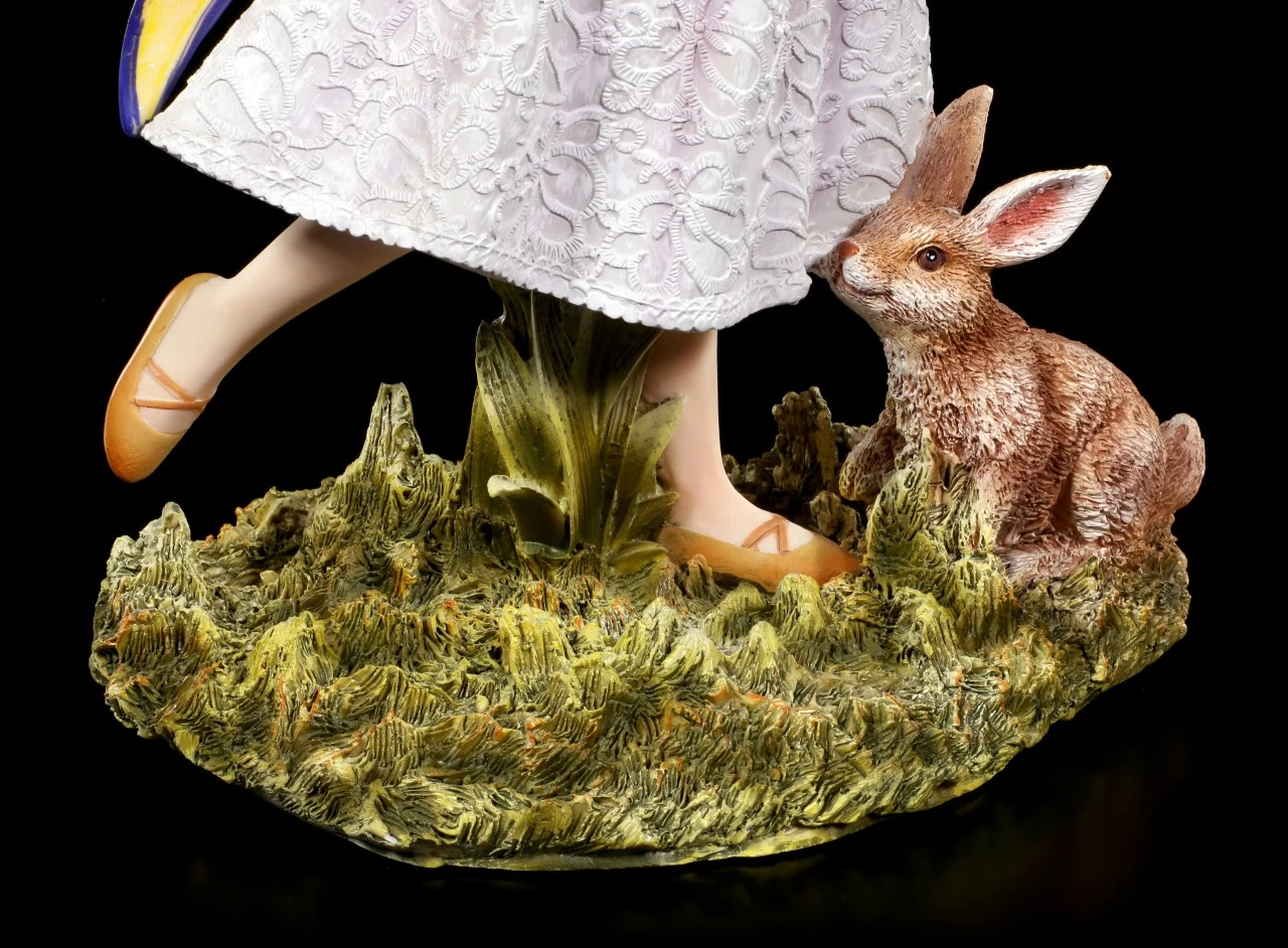 Elfen Figur - Shanty Mit Blumen Und Hase 8 Elfen Figur - Shanty Mit Blumen Und Hase – Bild 8