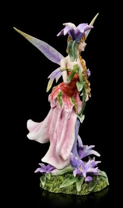 Elfen Figur - Vivian Mit Lila Blume -Modell Und Figurengeschäft Elfen Figur Vivian Mit Lila Blume 3 1280x1280