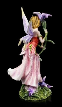 Elfen Figur - Vivian Mit Lila Blume -Modell Und Figurengeschäft Elfen Figur Vivian Mit Lila Blume 4 1280x1280