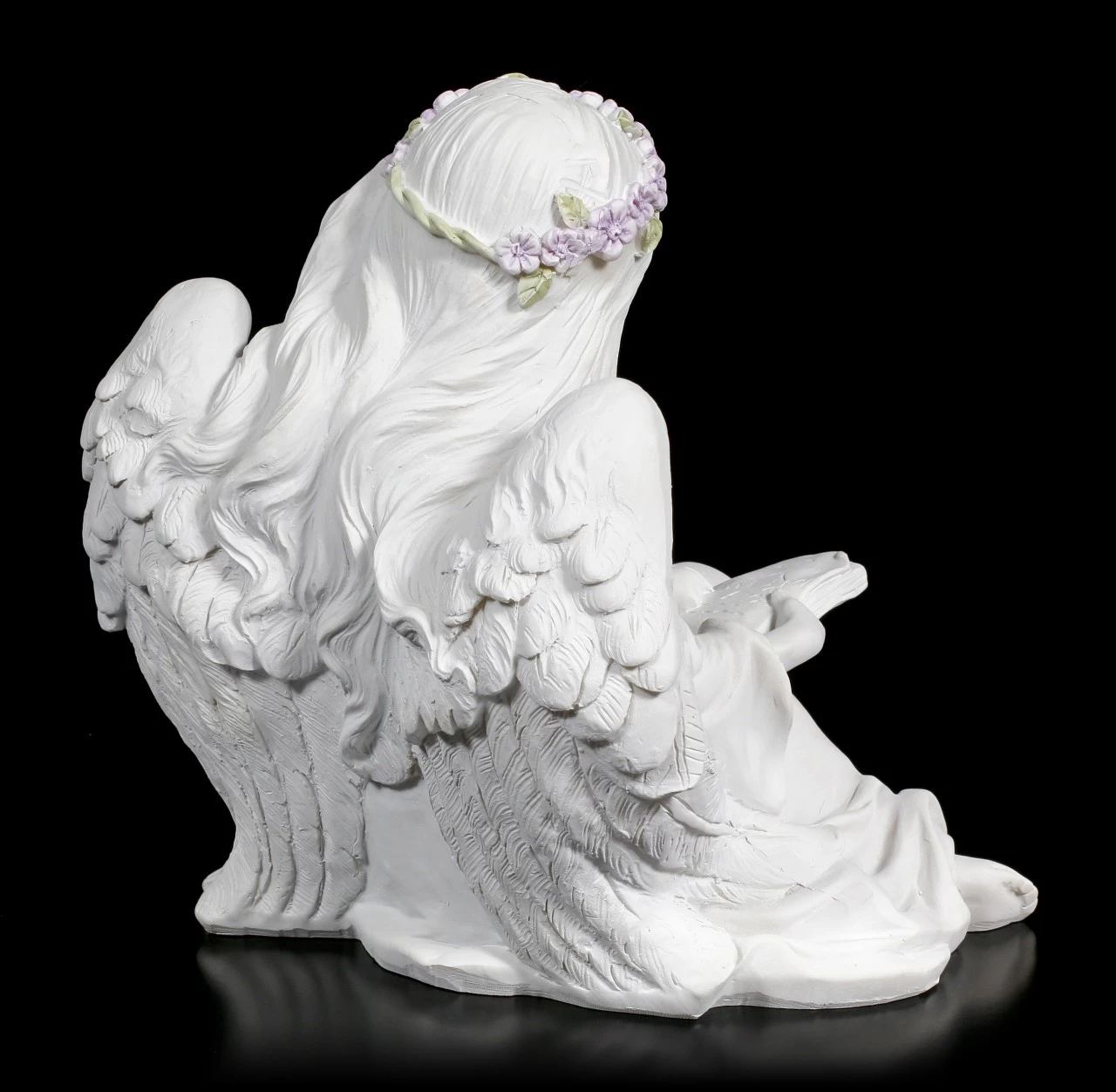 Engel Figur Mit Kind Und Buch 5 Engel Figur Mit Kind Und Buch – Bild 5