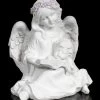 Engel Figur Mit Kind Und Buch