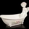 Engel Figur - Sitzend Auf Badewanne