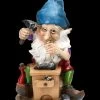 Zwergen Figur - Schuster Bei Der Arbeit