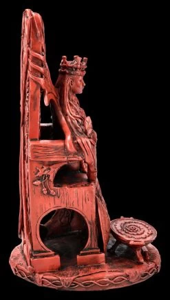 Keltische Göttin Figur - Queen Maeve - Rot -Modell Und Figurengeschäft FS12187 Keltische Goettin Figur Queen Maeve rot 8 1280x1280