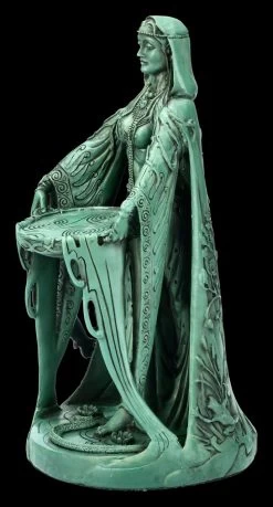 Danu Figur - Keltische Mutter Göttin - Grün -Modell Und Figurengeschäft FS12188 Danu Figur Keltische Mutter Goettin Gruen 3 1280x1280