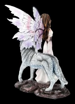 Elfen Figur - Alari Mit Ihrem Wolf -Modell Und Figurengeschäft FS13385 Elfen Figur Alari mit ihrem Wolf 7 1280x1280