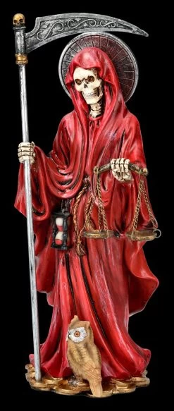 Santa Muerte Figur - Rot 10 Santa Muerte Figur - Rot -Modell Und Figurengeschäft FS13953 Santa Muerte Figur rot 2 1280x1280