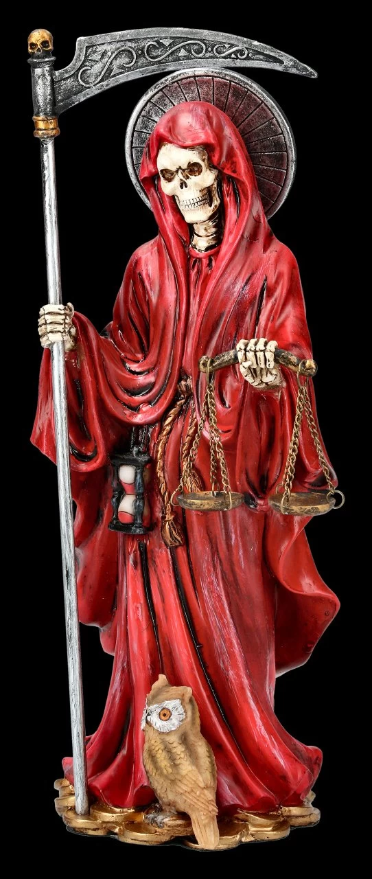 Santa Muerte Figur - Rot 3 Santa Muerte Figur - Rot – Bild 3
