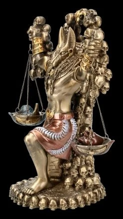 Anubis Figur Mit Herz Und Feder -Modell Und Figurengeschäft FS14541 Anubis Figur mit Herz und Feder 3 1280x1280