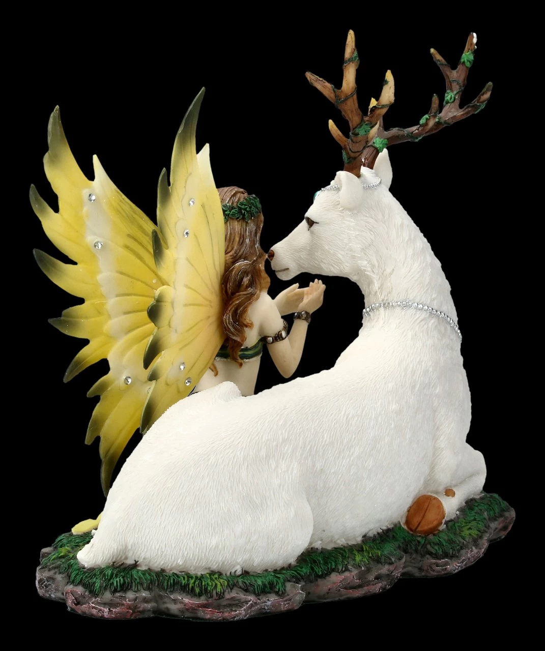 Elfen Figur Mit Hirsch - Adoration 4 Elfen Figur Mit Hirsch - Adoration – Bild 4