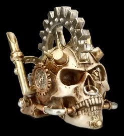 Alchemy Steampunk Totenkopf - Steamhead Skull