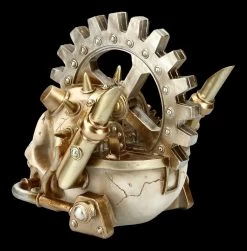 Alchemy Steampunk Totenkopf - Steamhead Skull -Modell Und Figurengeschäft FS18501 Alchemy Steampunk Totenkopf Steamhead Skull 5 1280x1280