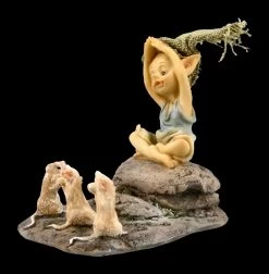 Pixie Kobold Figur - 3 Mäuse Beim Yoga -Modell Und Figurengeschäft FS20478 Pixie Kobold Figur 3 Maeuse beim Yoga 3 1280x1280