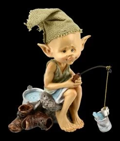 Pixie Kobold Figur - Angler Petri Heil -Modell Und Figurengeschäft FS20482 Pixie Kobold Figur Petri Heil 9 1280x1280
