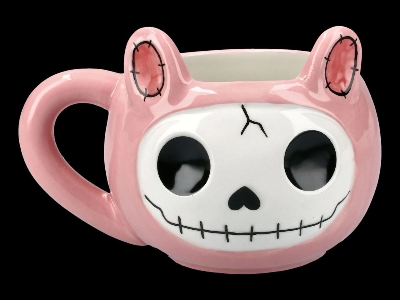 Furrybones Keramik Tasse - Pink Bun Bun 2 Furrybones Keramik Tasse - Pink Bun Bun – Bild 2