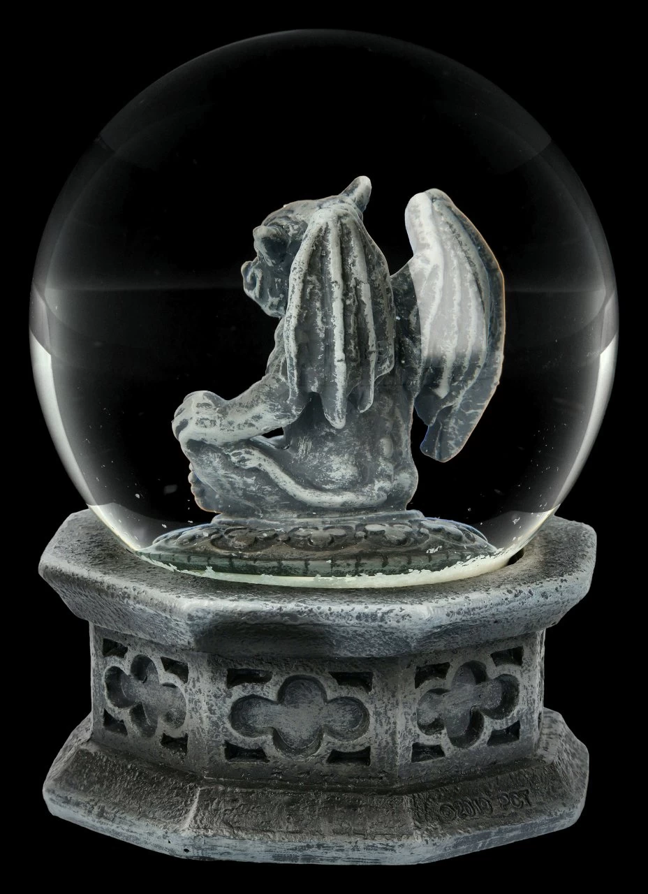 Schneekugel Gargoyle 5 Schneekugel Gargoyle – Bild 5