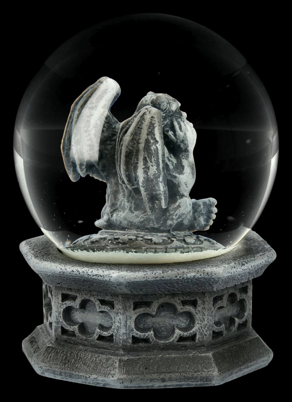 Schneekugel Gargoyle 6 Schneekugel Gargoyle – Bild 6