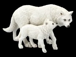 Wolf Figur - Winter Offering