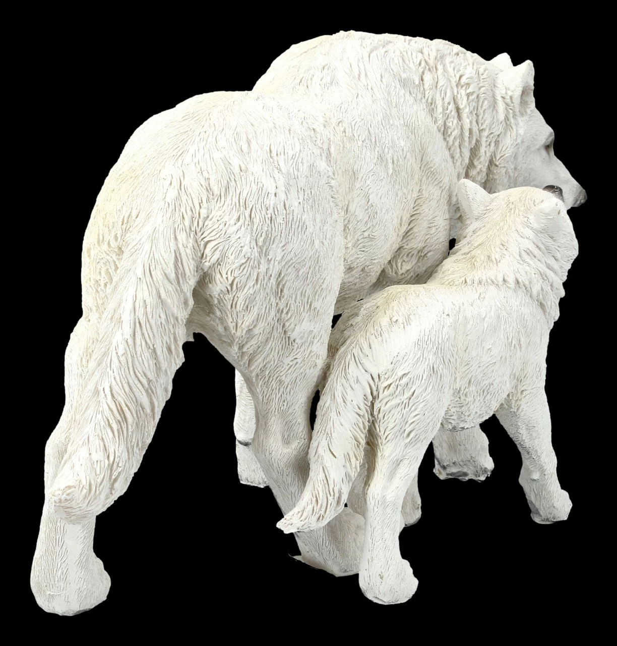 Wolf Figur - Winter Offering 3 Wolf Figur - Winter Offering – Bild 3