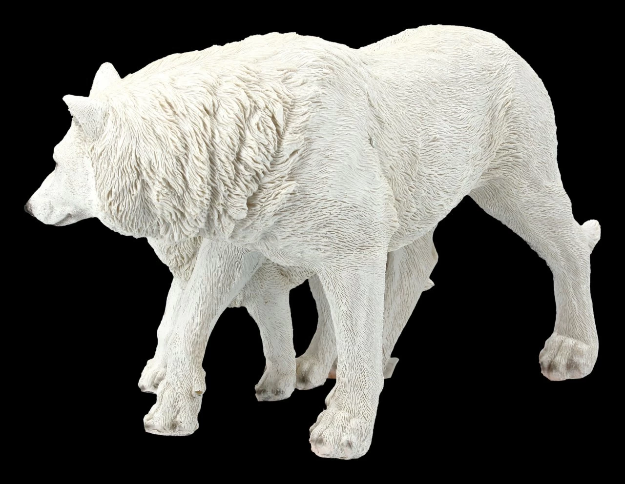 Wolf Figur - Winter Offering 5 Wolf Figur - Winter Offering – Bild 5