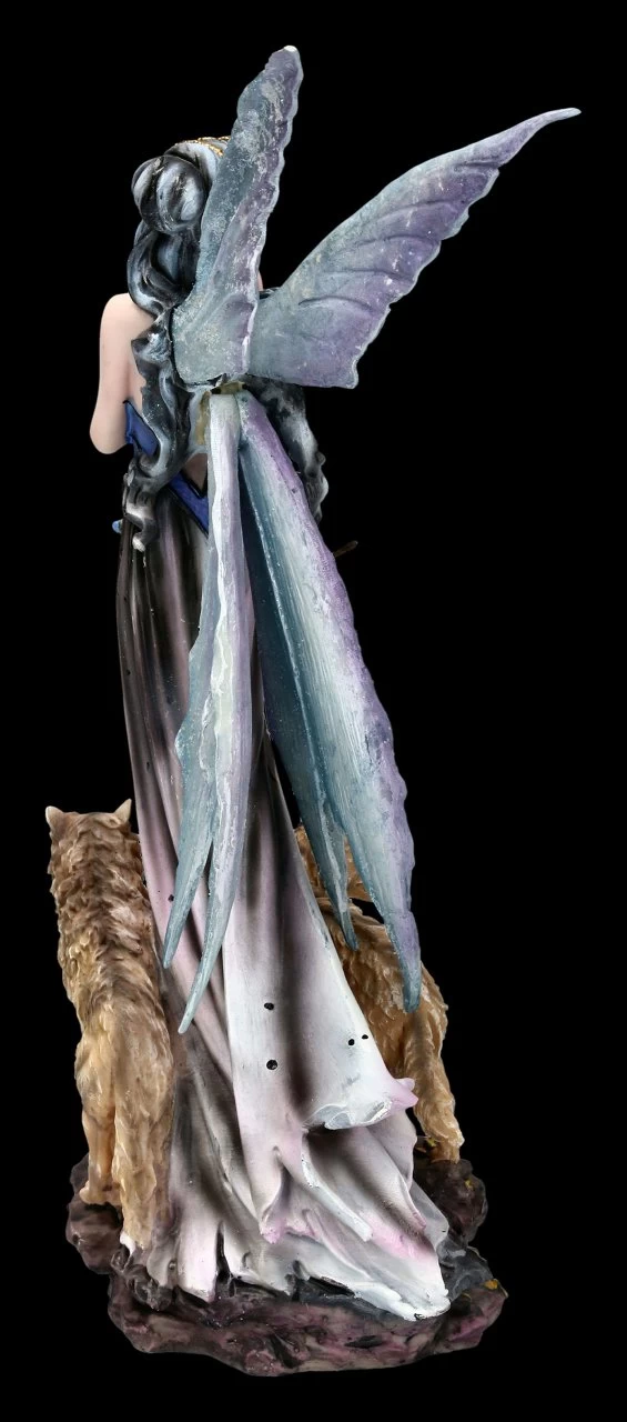 Elfen Figur - Nessa Mit Wölfen 3 Elfen Figur - Nessa Mit Wölfen – Bild 3