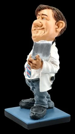 Funny Job Figur - Doktor Mit Clipboard -Modell Und Figurengeschäft FS20807 Funny Job Figur Doktor mit Clipboard 3 1280x1280
