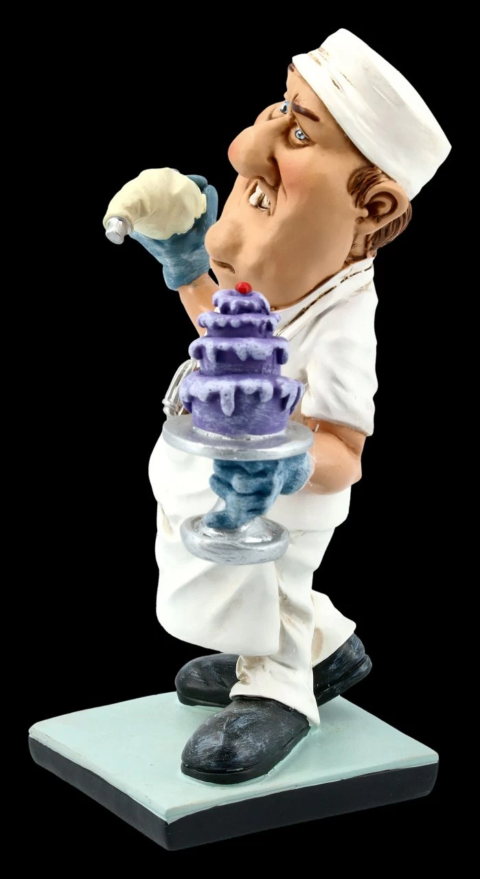 Funny Job Figur - Konditor Mit Torte 3 Funny Job Figur - Konditor Mit Torte – Bild 3