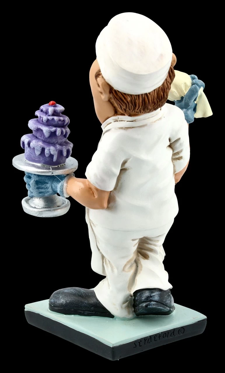 Funny Job Figur - Konditor Mit Torte 4 Funny Job Figur - Konditor Mit Torte – Bild 4