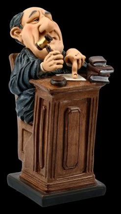 Funny Job Figur - Richter Mit Hammer -Modell Und Figurengeschäft FS20811 Funny Job Figur Richter mit Hammer 5 1280x1280