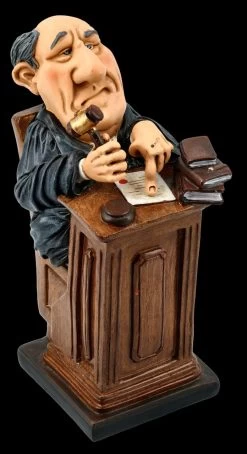 Funny Job Figur - Richter Mit Hammer -Modell Und Figurengeschäft FS20811 Funny Job Figur Richter mit Hammer 7 1280x1280