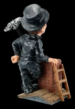 Funny Job Figur - Kaminkehrer Auf Dach -Modell Und Figurengeschäft FS20813 Funny Job Figur Kaminkehrer auf Dach 7 1280x1280