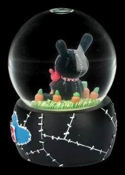 Furrybones Schneekugel - Black Bun-Bun -Modell Und Figurengeschäft FS20873 Furrybones Schneekugel Black Bun Bun 5 1280x1280