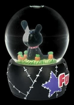 Furrybones Schneekugel - Black Bun-Bun -Modell Und Figurengeschäft FS20873 Furrybones Schneekugel Black Bun Bun 7 1280x1280