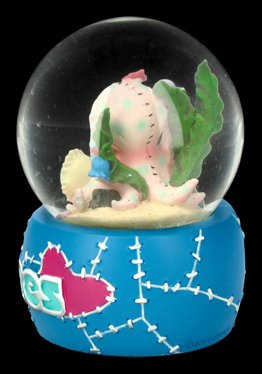 Furrybones Schneekugel - Octopee 5 Furrybones Schneekugel - Octopee – Bild 5