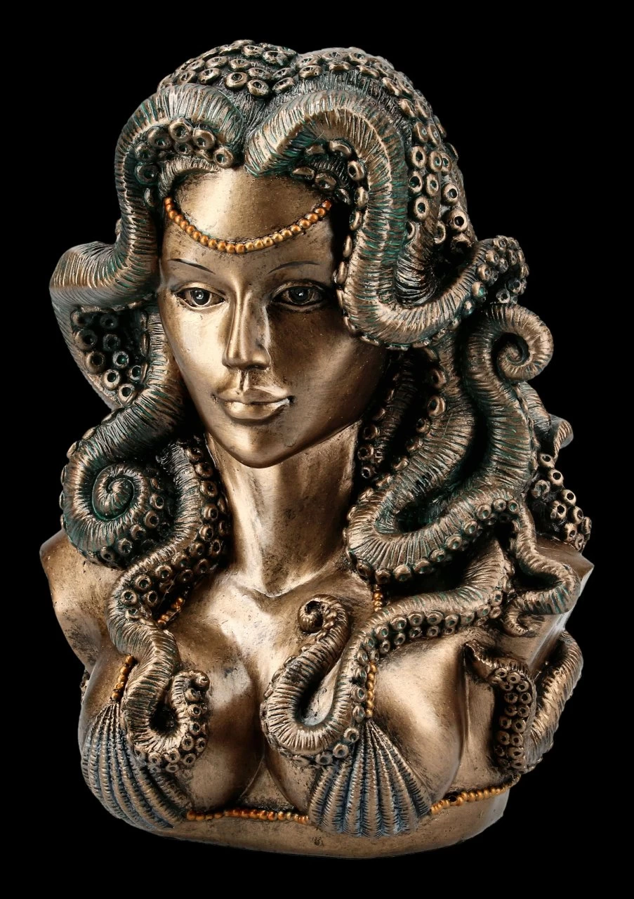 Hexen Büste - Meereshexe Cecaelia 3 Hexen Büste - Meereshexe Cecaelia – Bild 3