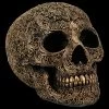 Totenkopf Mit Feinen Ornamenten