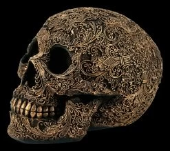 Totenkopf Mit Feinen Ornamenten 7 Totenkopf Mit Feinen Ornamenten -Modell Und Figurengeschäft FS21099 Geschnitzter Totenkopf 3 1280x1280