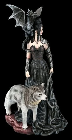 Hexen Figur - Bella Maestra By Nene Thomas -Modell Und Figurengeschäft FS21113 Hexen Figur Bella Maestra mit Wolf 8 1280x1280