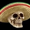 Totenkopf Mit Sombrero