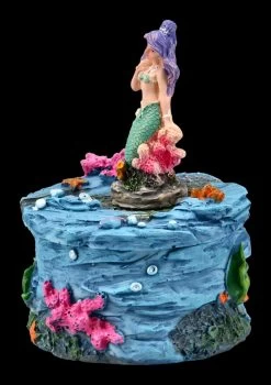 Schatulle - Kleine Meerjungfrau Mit Lila Haaren 10 Schatulle - Kleine Meerjungfrau Mit Lila Haaren -Modell Und Figurengeschäft FS21234 Kleine Meerjungfrauen mit lila Haaren Schatulle 3 1280x1280