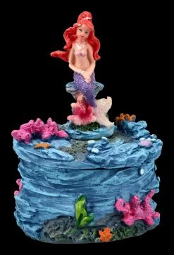 Schatulle - Kleine Meerjungfrau Mit Roten Haaren -Modell Und Figurengeschäft FS21235 Kleine Meerjungfrauen mit roten Haaren Schatulle 2 1280x1280