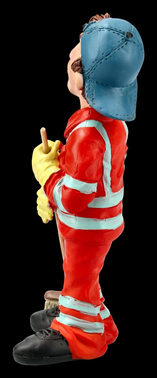 Funny Job Figur - Straßenkehrer Mit Besen 2 Funny Job Figur - Straßenkehrer Mit Besen – Bild 2