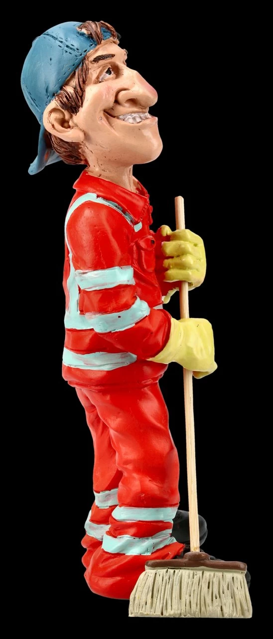 Funny Job Figur - Straßenkehrer Mit Besen 4 Funny Job Figur - Straßenkehrer Mit Besen – Bild 4